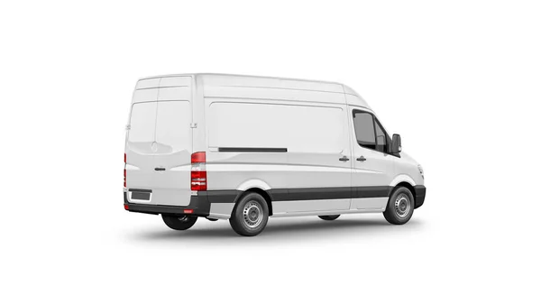 Panel Van Mockup Rendering — Stockfoto