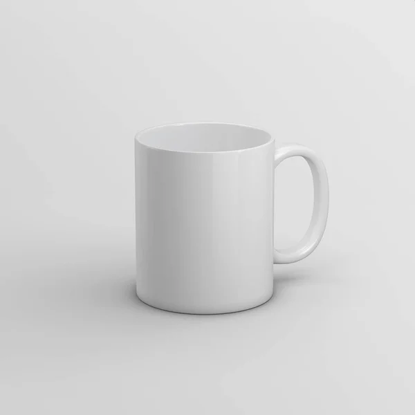 Caneca Café Mockup Rendering — Fotografia de Stock