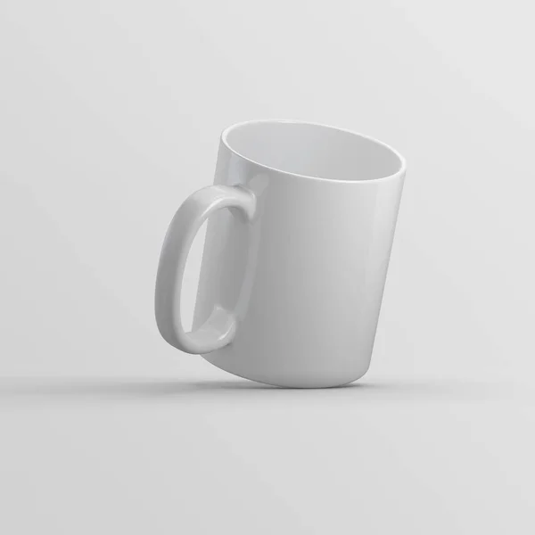 Taza Café Mockup Rendering — Foto de Stock