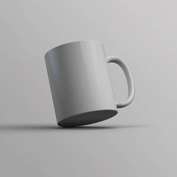 Koffiemok Mockup Rendering — Stockfoto