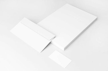 Görsel Brand Kimlik Model, Şirket Kırtasiyesi 3B Hazırlama