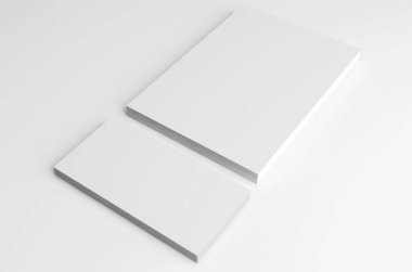 Görsel Brand Kimlik Model, Şirket Kırtasiyesi 3B Hazırlama