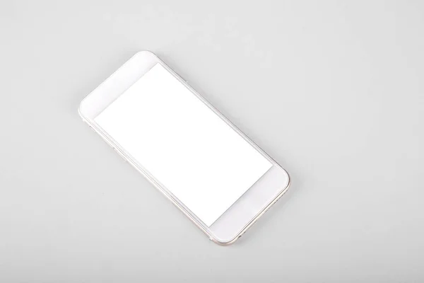 手机空白白屏模型 — 图库照片