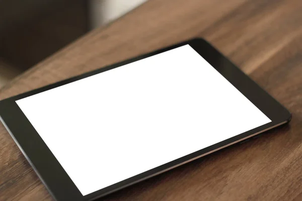 手持ちのタブレットと — ストック写真