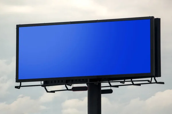 Reklam Utomhus Mockup Billboard Stan — Stockfoto