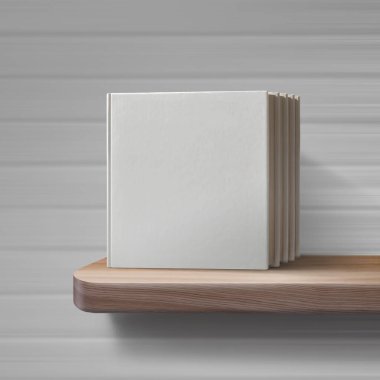 Boş Kare Kitap Yapılandırması 3B