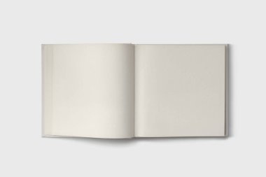 Boş Kare Kitap Yapılandırması 3B