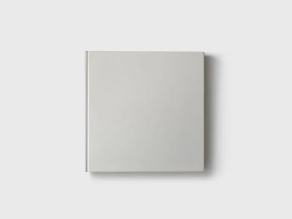 Blank Square Book Mockup Renderelés — Stock Fotó