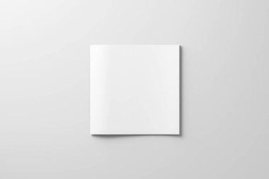 Kare Broşür Model 3B Hazırlama İş Tasarımı