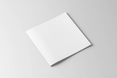 Kare Broşür Model 3B Hazırlama İş Tasarımı