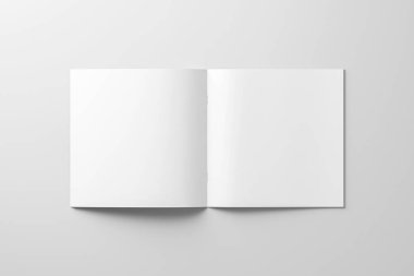 Kare Broşür Model 3B Hazırlama İş Tasarımı