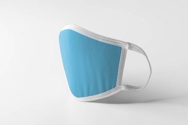 Beyaz Manken 3 Boyutlu Yüz Maskesi Hazırlama