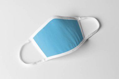 Beyaz Manken 3 Boyutlu Yüz Maskesi Hazırlama