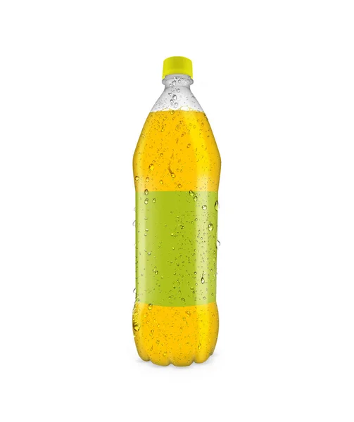 Juice Bottle Mockup Blank Label — Stock Fotó