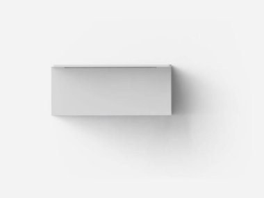 Yazıcı mürekkep kartuşu paket kutusu yapılandırması 3B