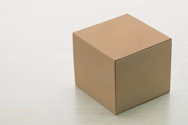 Product Packaging Box Mockup Rendering — ストック写真