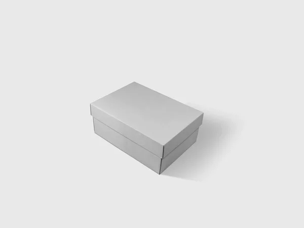 Package Box Mockup Rendering — Φωτογραφία Αρχείου