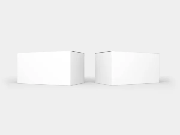 Emballage Carton Mockup Rendu — Photo