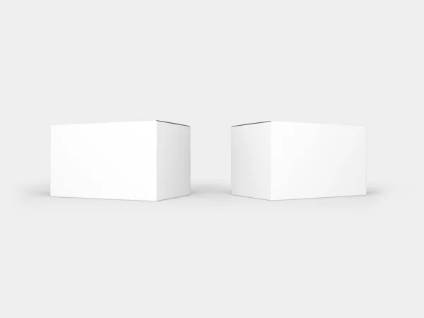 Emballage Carton Mockup Rendu — Photo