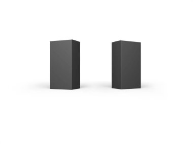 Package Box Mockup 3D Rendering