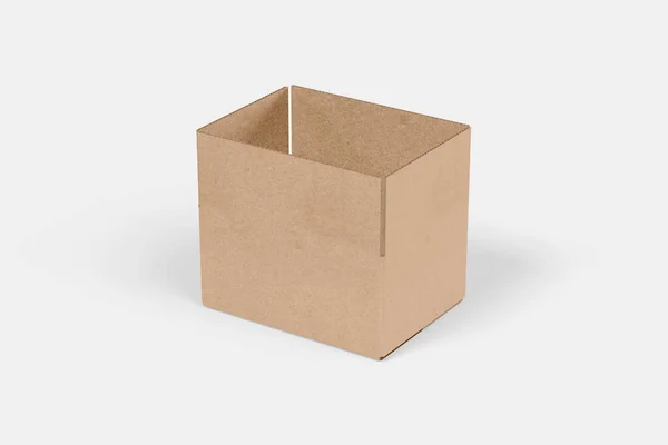 Package Box Mockup Rendering — Φωτογραφία Αρχείου