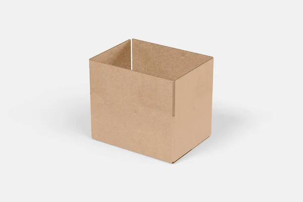 Package Box Mockup Rendering — Fotografia de Stock