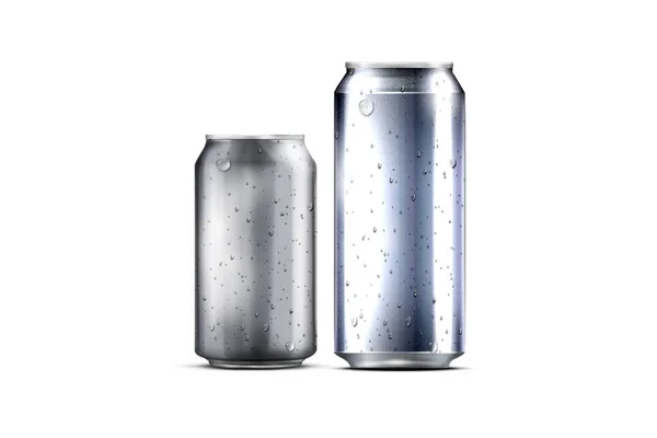 Soda Can Mockup Rendering — Foto Stock