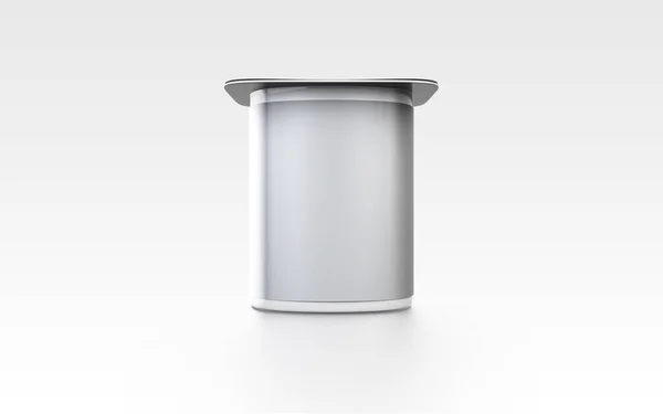 Joghurtverpackung Mockup Rendering — Stockfoto