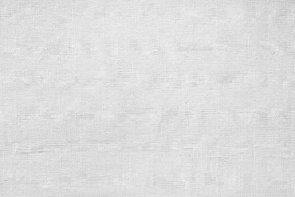 Fundo Textura Linho Branco Lona — Fotografia de Stock