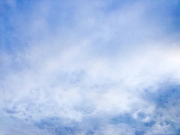 Blauer Himmel Wolkengradienten Licht Hintergrund — Stockfoto