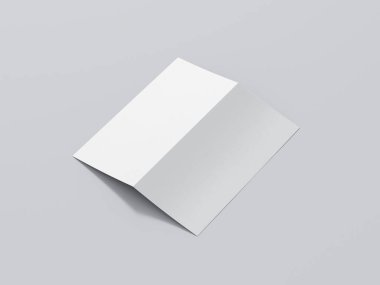 TriFold Broşür Model 3B Hazırlama İş Tasarımı