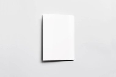 Üç Katlı Broşür Model Model A4-A5 Boyutlu Boşluk. 3B Hazırlama