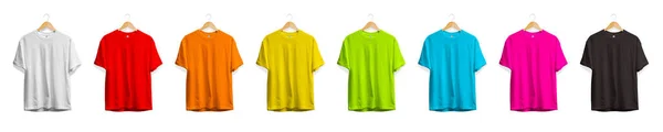 Plantilla Diseño Camiseta Color Maqueta Rendering —  Fotos de Stock