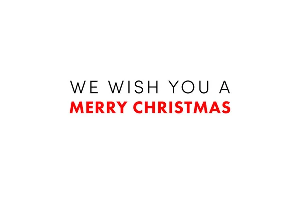メリークリスマス 幸せなクリスマスをお祈りします 現代的なオリジナルのスタイリッシュなクリスマスレッドカラー カード ポスター バナー — ストック写真