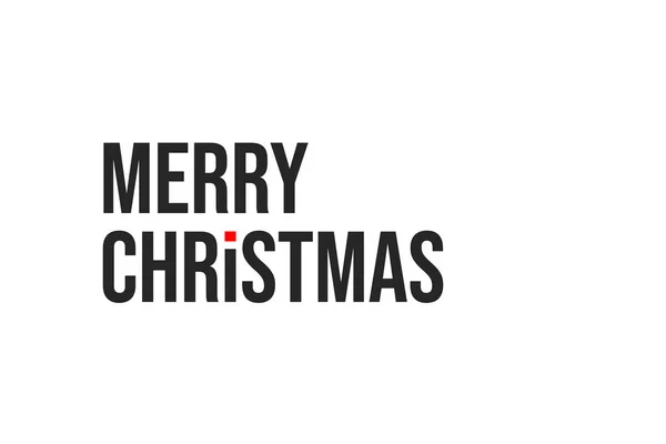 メリークリスマス 幸せなクリスマスをお祈りします 現代オリジナルのクリスマスカード ポスター バナー 白い背景 Alliphonewallpapers Net — ストック写真