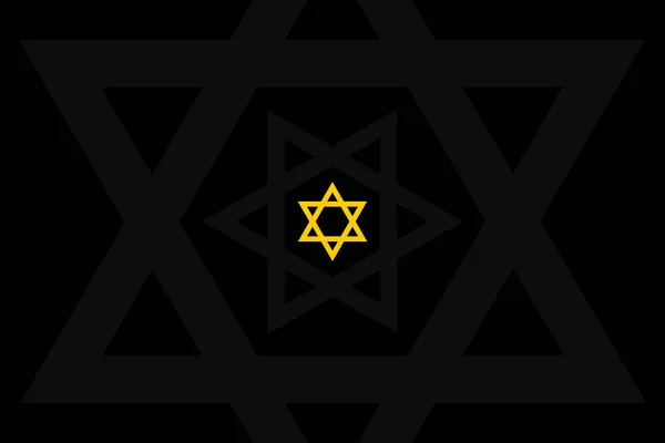 Illustration Concept Holocauste International Holocaust Remembrance Day Background Jewish Stars — Photo