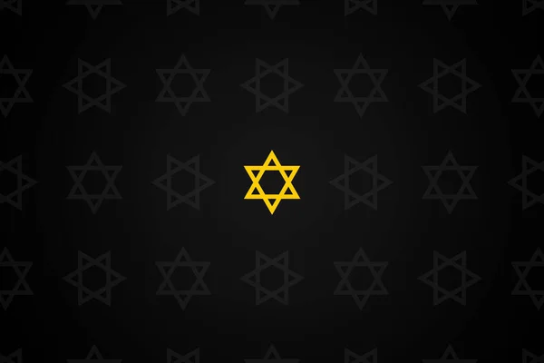 Holocaust Concept Illustration International Holocaust Remembrance Day Background Jewish Stars — стоковое фото