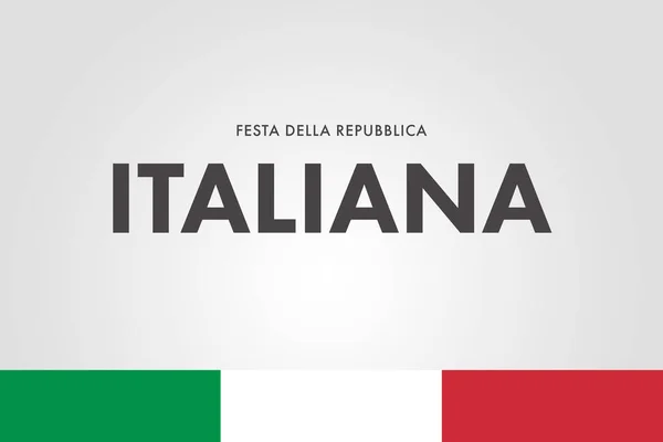 Republic Day National Day Italy Flag Background Translation June Italian — стоковое фото