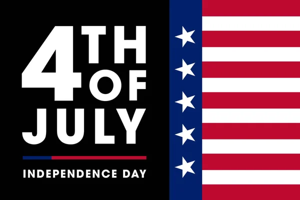 Independence Day America Happy 4Th July Usa Fourth July Stars — 스톡 사진