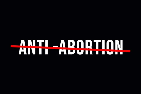 Оставим Аборты Законными Плакат Про Аборты Баннер Фон — стоковое фото