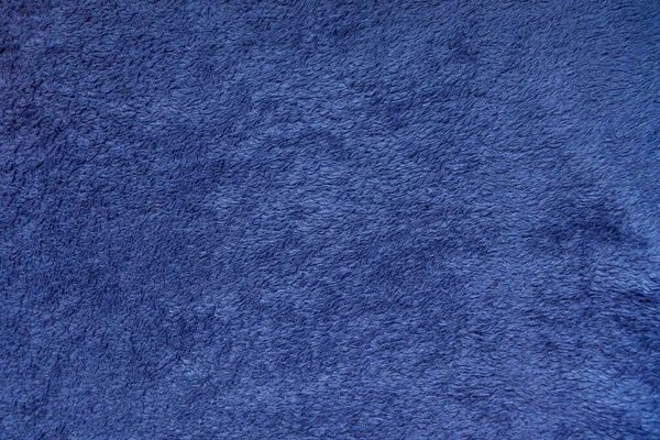 Флісова Ковдра Синьої Текстури Тенденція Дуже Період Вибірковий Фон Focus — стокове фото