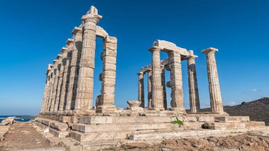 Poseidon antik Yunan tapınağının kalıntıları