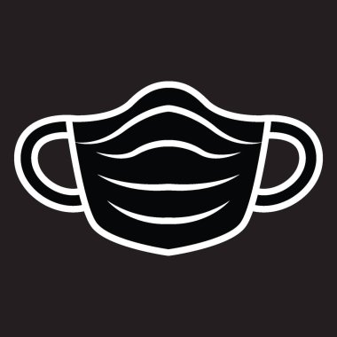 Safety breathing mask. dust protection respirator and breathing medical respiratory mask. Hospital or pollution protect face masking. Face pollution mask.