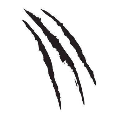 Claws scratching illustration Vector Design 