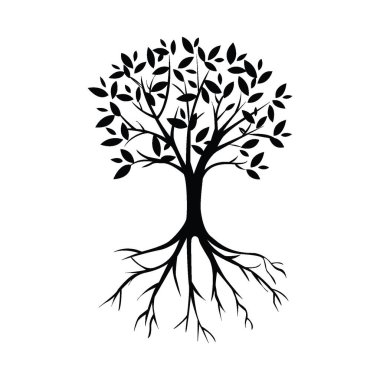 Family Tree icon, tree vector illustration, family reunion 