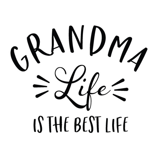 grandma life t shirt design vector