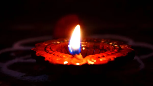 Diwali Ist Ein Lichterfest Und Eines Der Wichtigsten Feste Die — Stockfoto