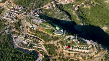 Turkish Park of Alanya Aerial View 4 K