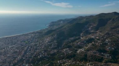 View of the City Aerial 4 K