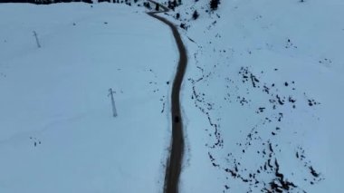 pickup truck rides in the mountains
